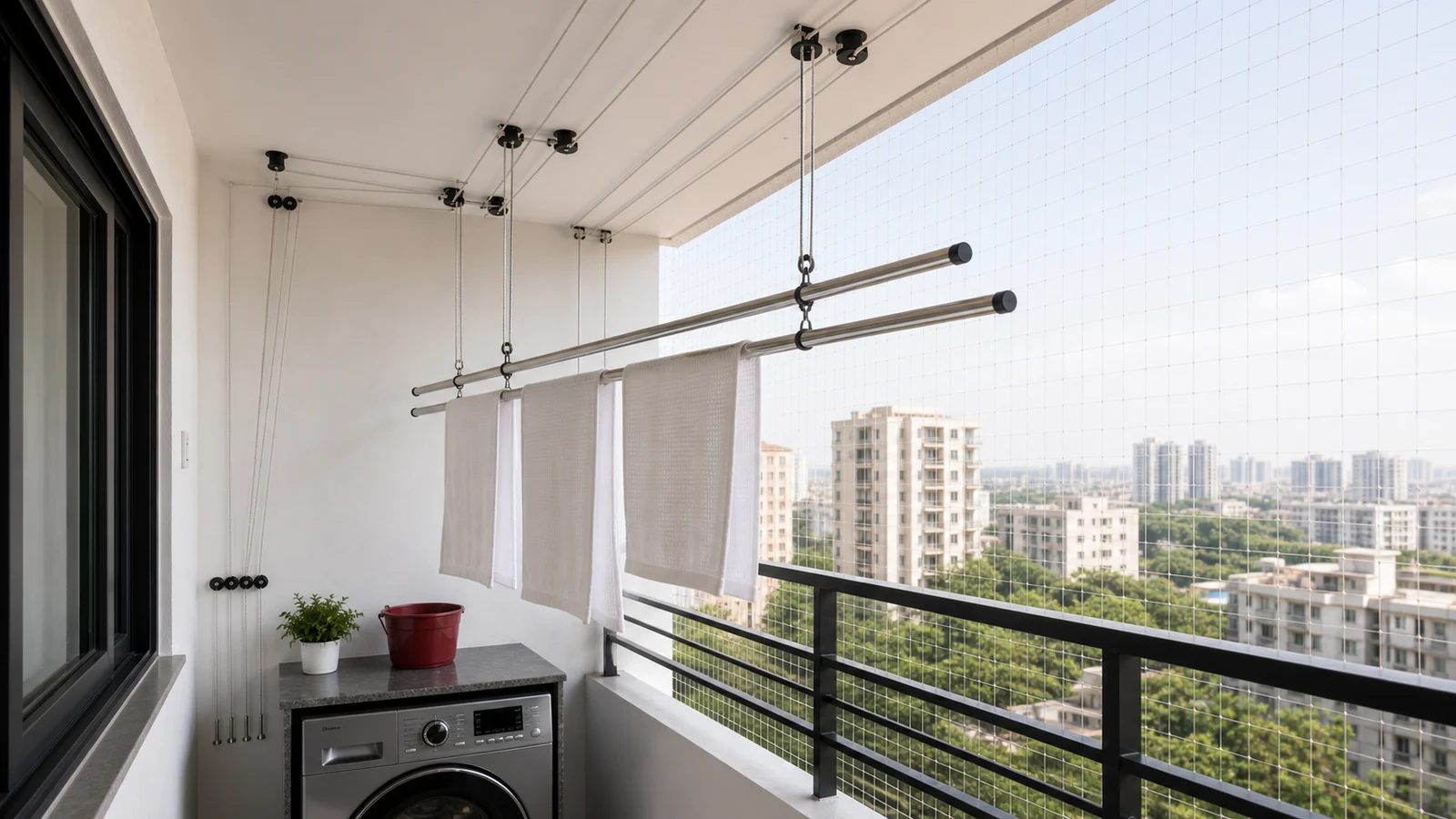 Utility Cloth Hanger Setup in Kalyan Nagar